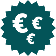 Symbol für finanzielle Fördermöglichkeiten